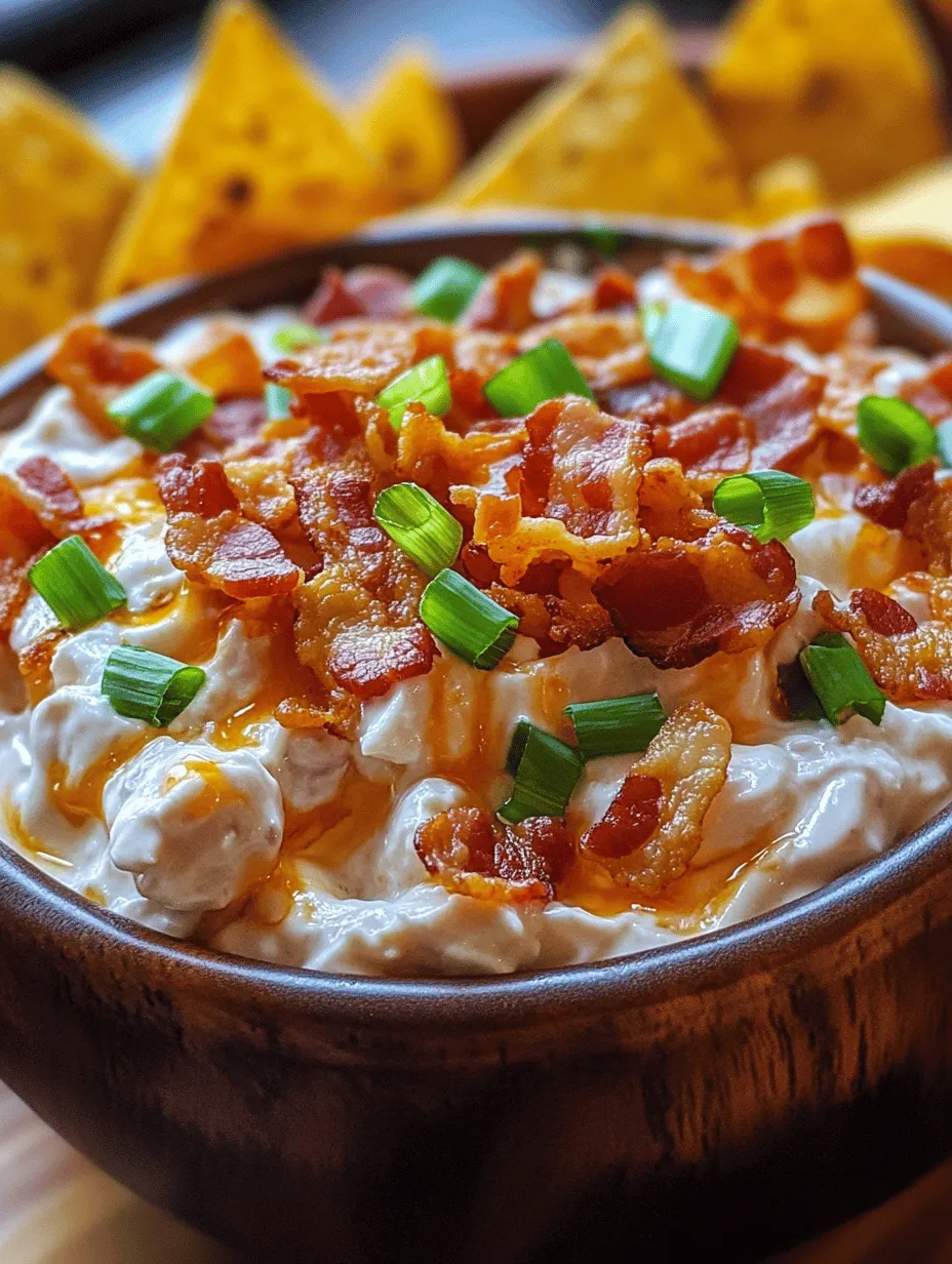 Chicken Salad Dip with Bacon &#038; Green Onion: A Flavorful Gathering Delight