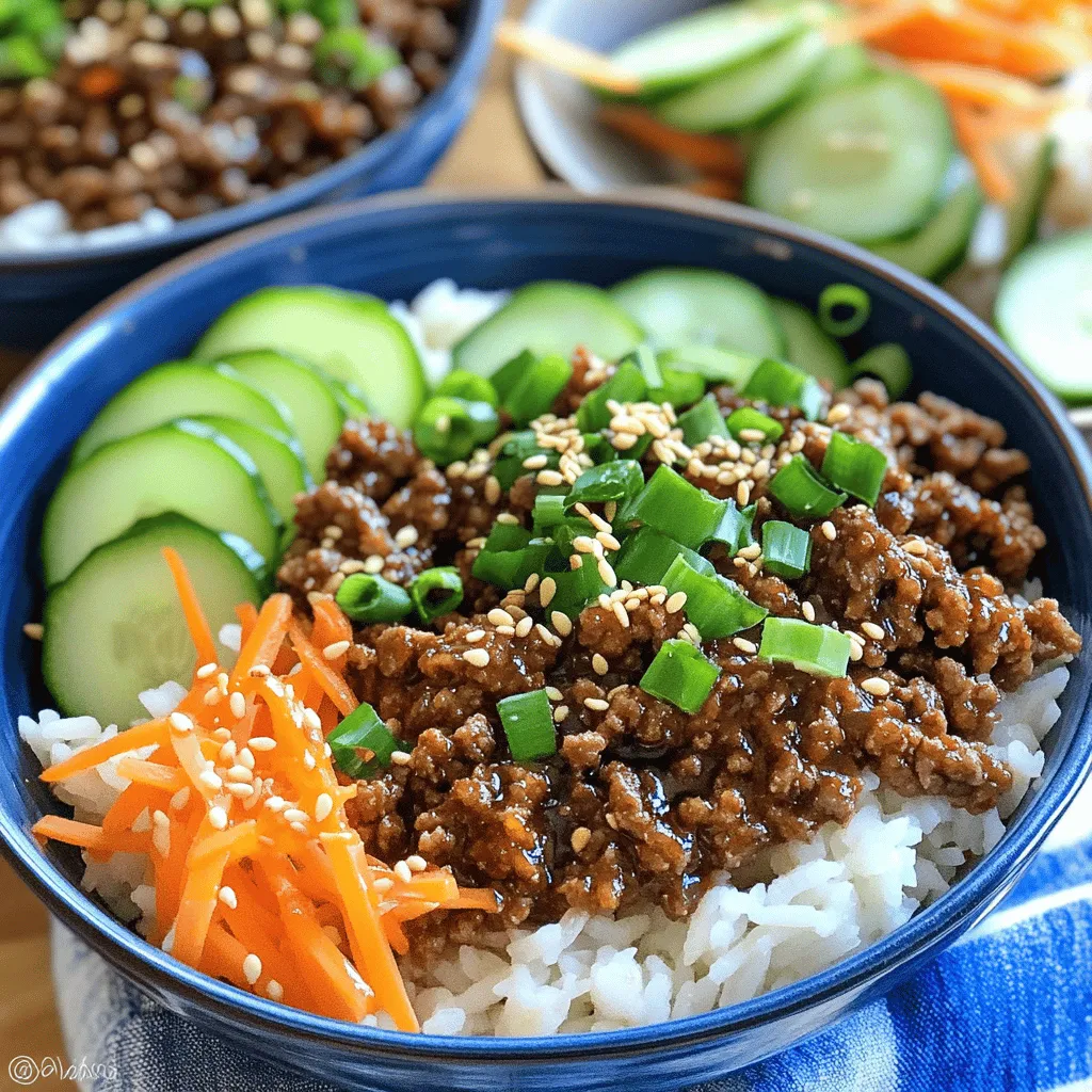 Minute Korean Beef Bulgogi Bowls Delicious and Simple