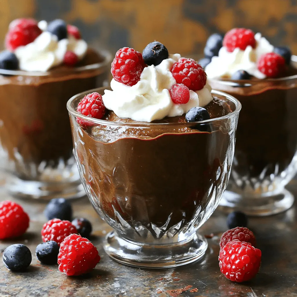 Chocolate Avocado Mousse Rich and Creamy Delight