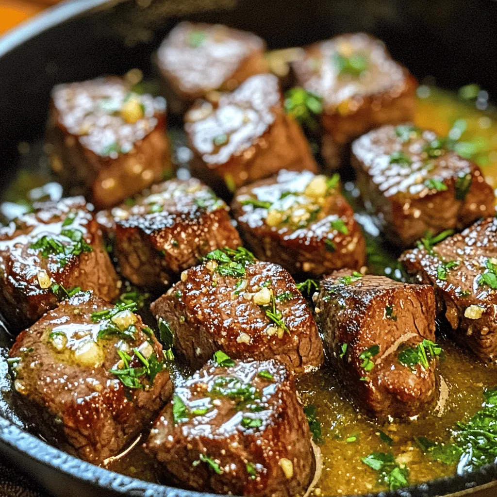 Garlic Butter Steak Bites Flavorful and Simple Dish