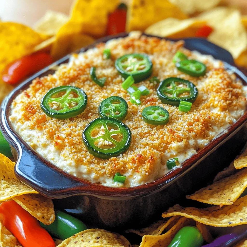 Jalapeño Popper Dip Recipe: A Spicy Crowd-Pleaser