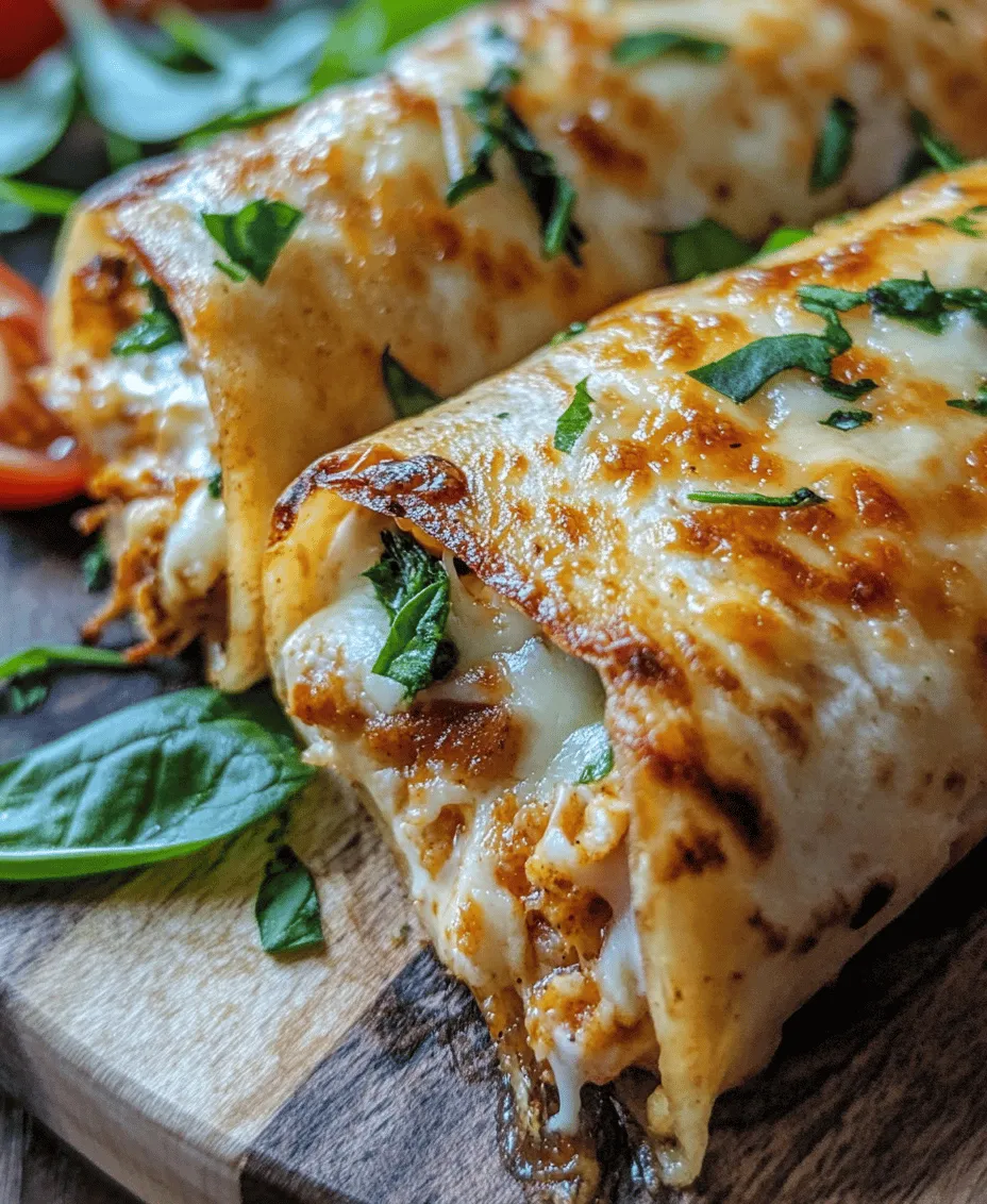 Imagine sinking your teeth into a wrap bursting with flavors: the rich creaminess of melted cheese mingling with tender, flavorful chicken, all elevated by the aromatic punch of garlic. The Cheesy Garlic Chicken Wraps are perfect for those craving a satisfying meal that doesn