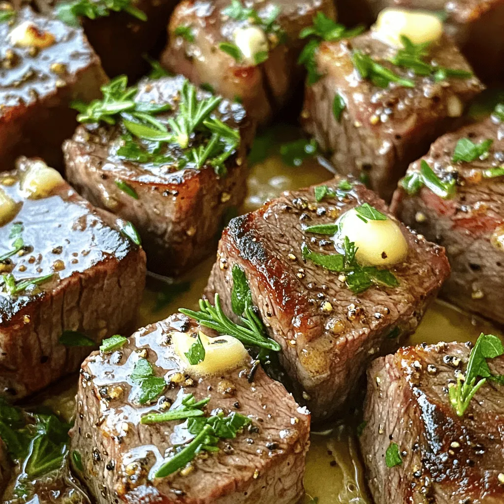 Garlic Butter Steak Bites Flavorful and Easy Recipe