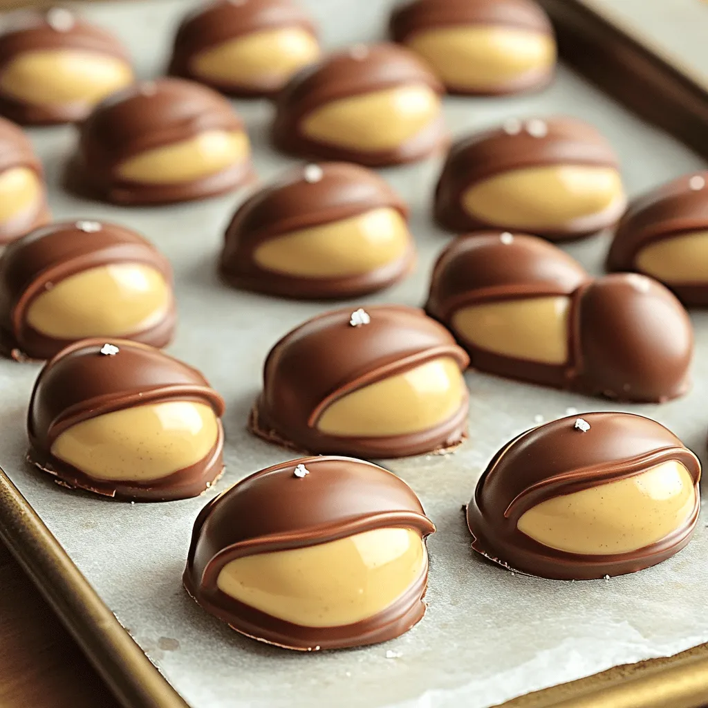 - 1 cup creamy peanut butter - 1 cup powdered sugar - ¼ cup unsalted butter, softened - 1 teaspoon vanilla extract