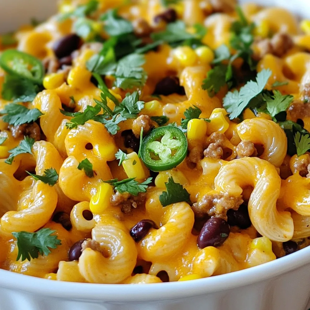 Cheesy Taco Pasta Skillet Flavorful and Easy Meal