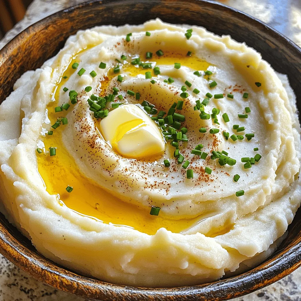 Creamy Garlic Mashed Potatoes Flavorful Comfort Food