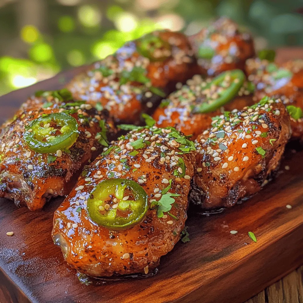 Sweet &#038; Spicy Maple Jalapeño Wings Recipe