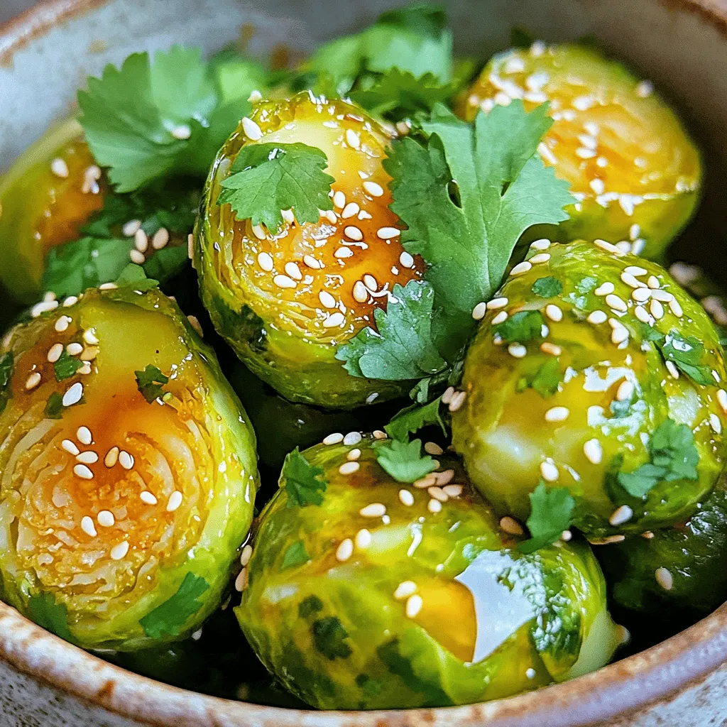 Air Fryer Sweet &amp; Spicy Brussels Sprouts Delight