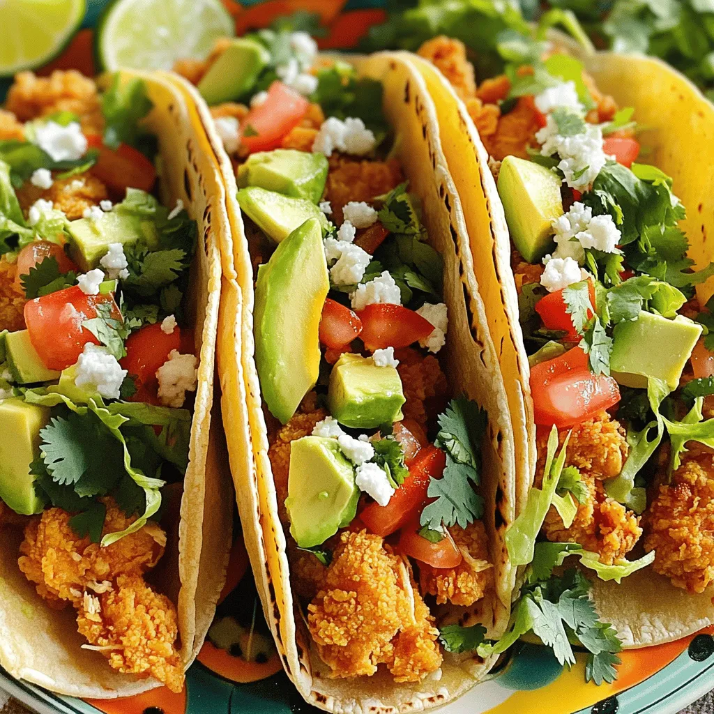 Crispy Chicken Tacos Flavorful and Easy to Make