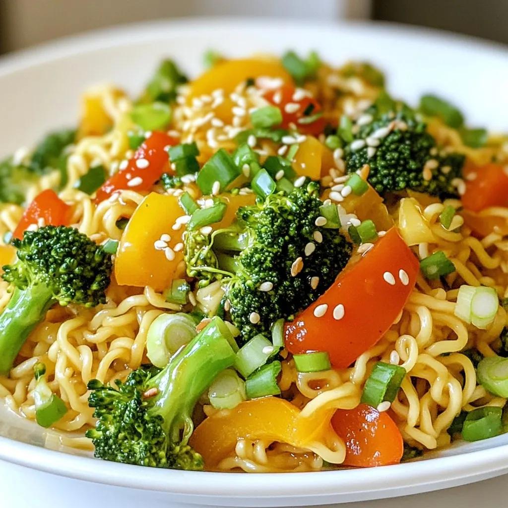 Spicy Sriracha Ramen Stir-Fry Flavorful and Fast Meal