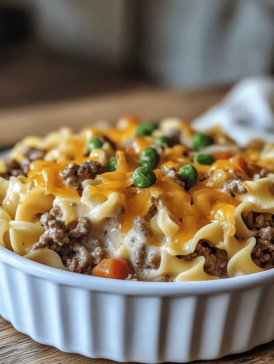 Comfort in a Dish: Sour Cream Beef Noodle Casserole Delight