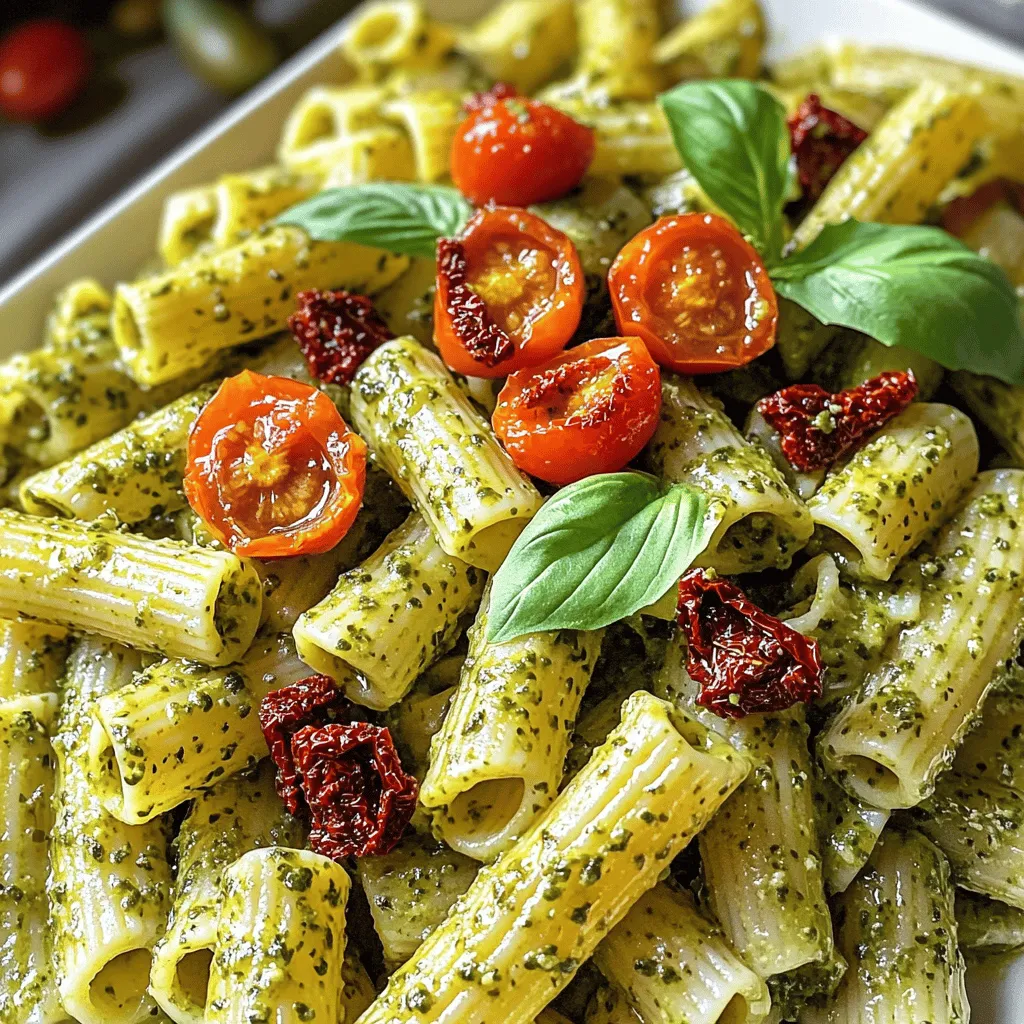 Sun-Dried Tomato Pesto Pasta Delightful and Easy Meal