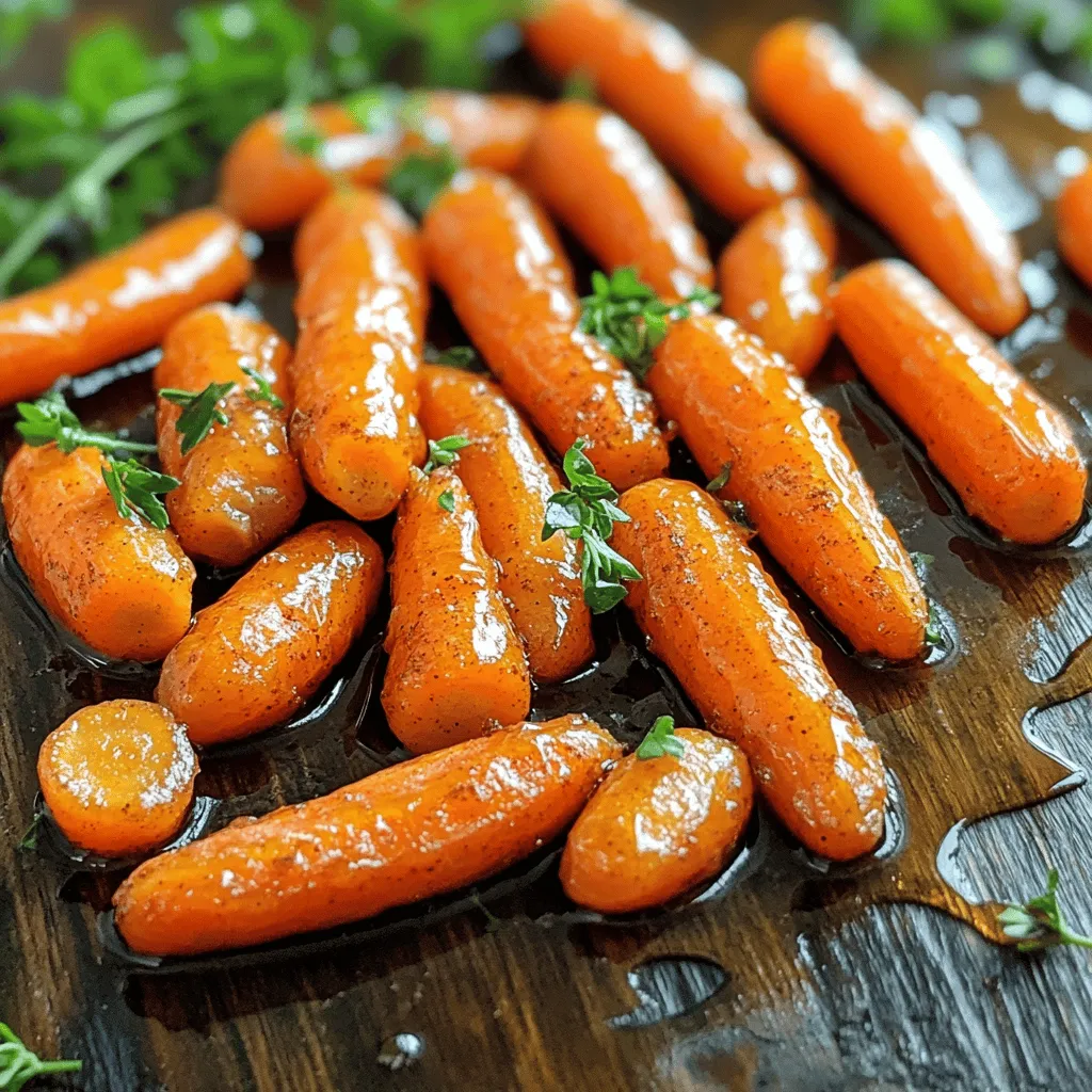 Maple Glazed Roasted Carrots Flavorful Side Dish