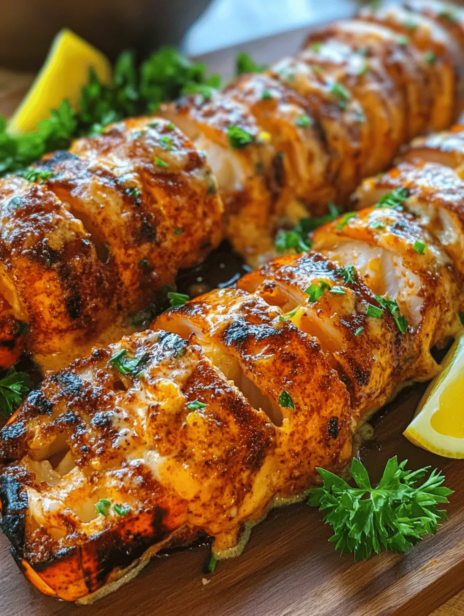 Butterflied Grilled Lobster Tail: A Luxurious Delight