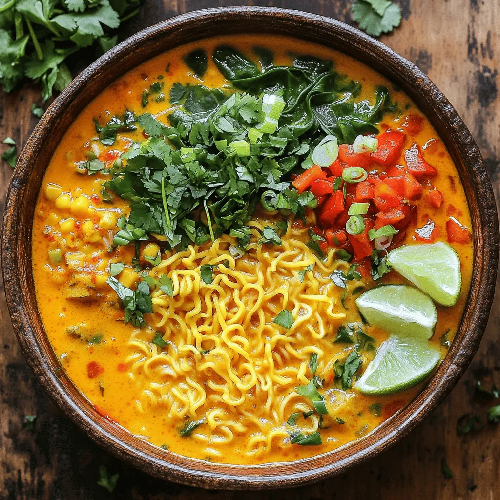 Spicy Coconut Curry Ramen: A Flavorful Fusion Recipe