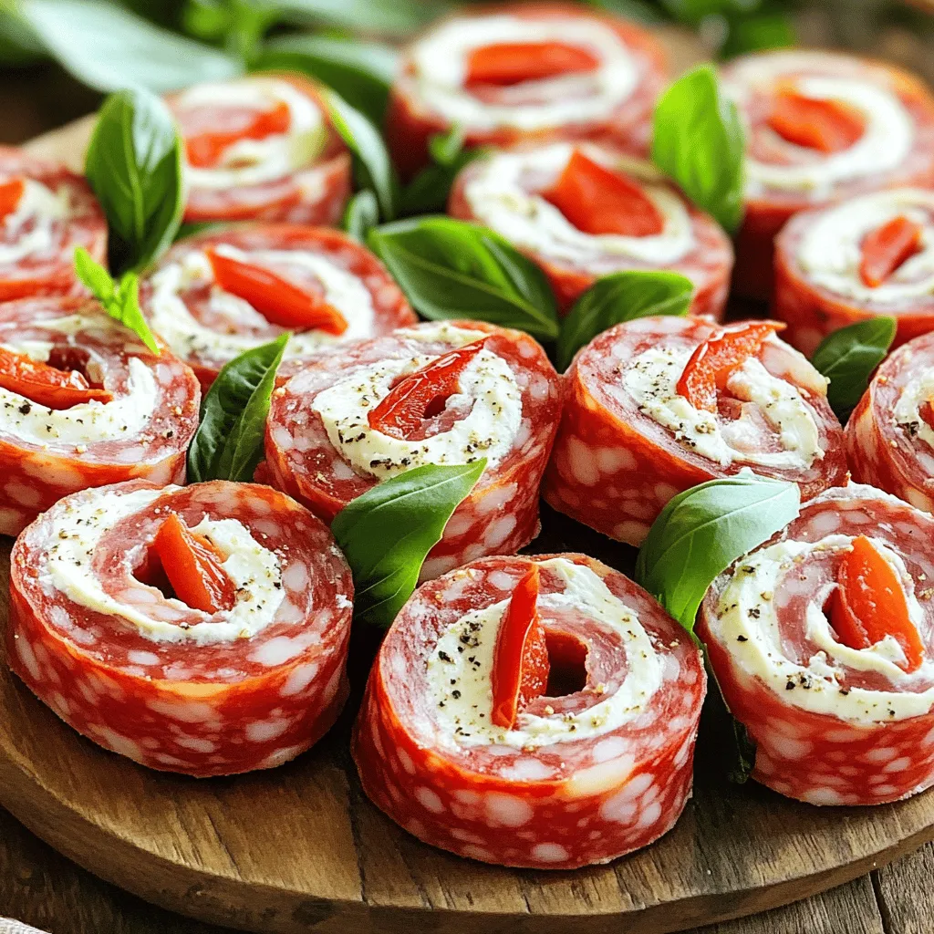 Easy Salami Roll-Ups Quick and Tasty Snack Idea