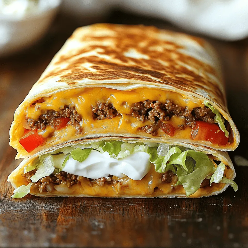Taco Bell Crunchwrap Supreme Copycat Recipe