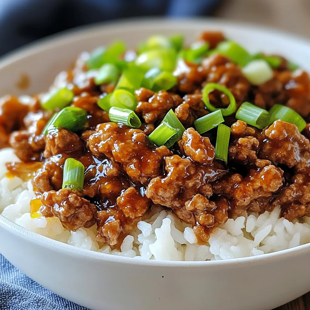 Honey Garlic Ground Turkey Flavorful and Easy Dish