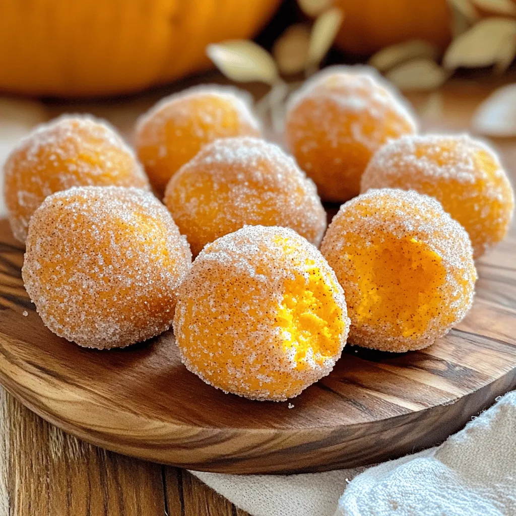 Pumpkin Spice Donut Holes Tasty Fall Treat Recipe