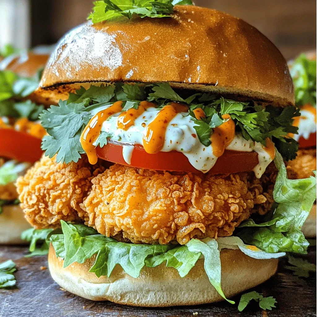 Bang Bang Chicken Sandwich Recipe: A Spicy Delight