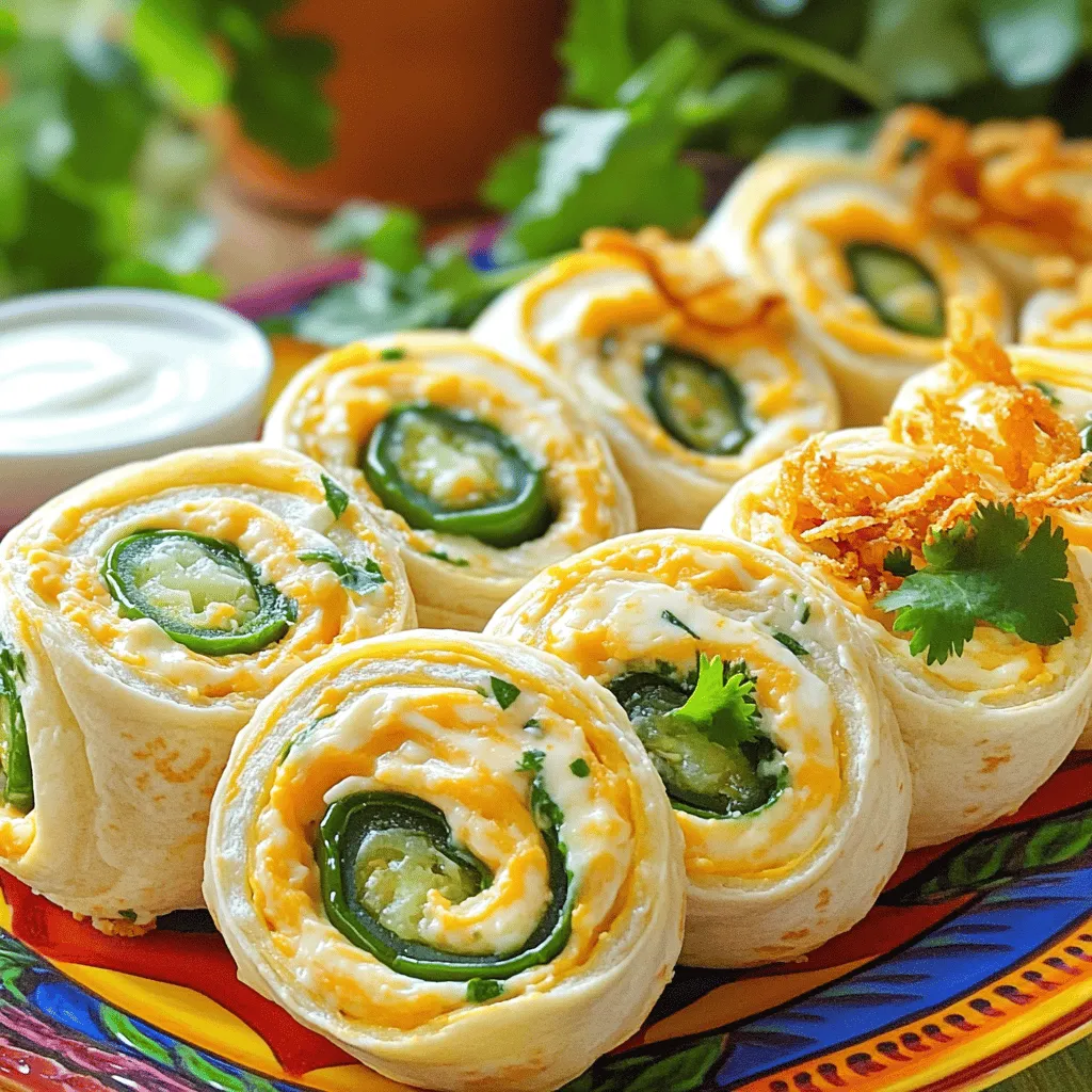 Jalapeño Popper Pinwheels Flavorful and Easy Recipe