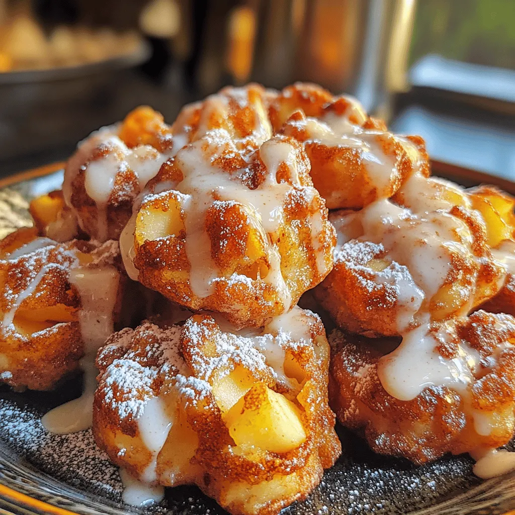 Apple Fritter Bites Delight: A Quick and Delicious Treat