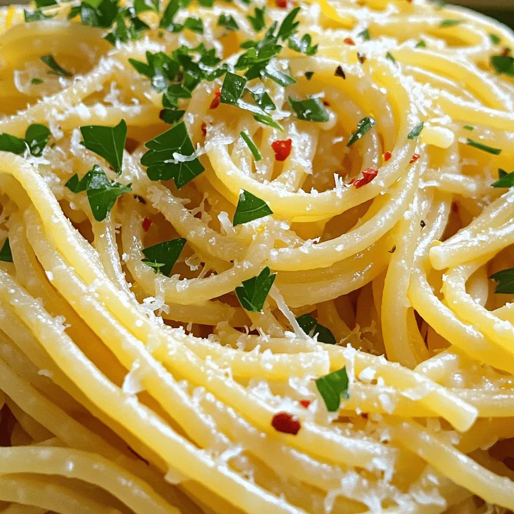 Easy Garlic Butter Pasta Quick Dinner Delight Recipe