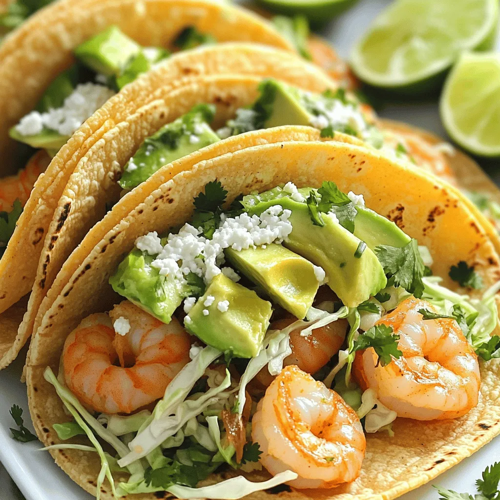 Cilantro Lime Shrimp Tacos Flavorful and Fresh Meal