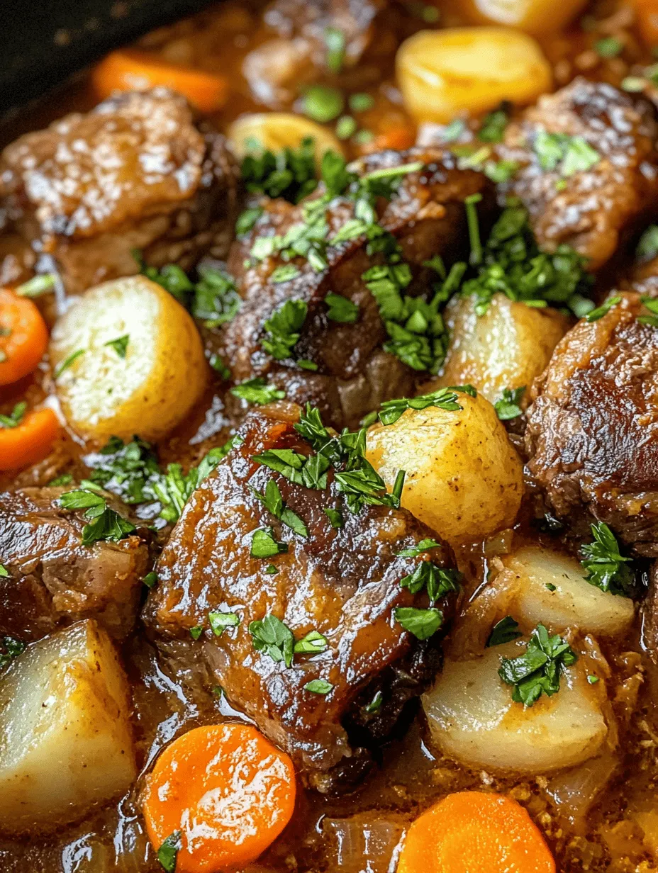 Savory Oxtail Boil Delight: A Hearty and Flavorful Experience