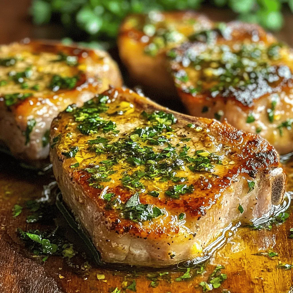Herbed Pork Chops with Garlic Butter: A Flavorful Delight