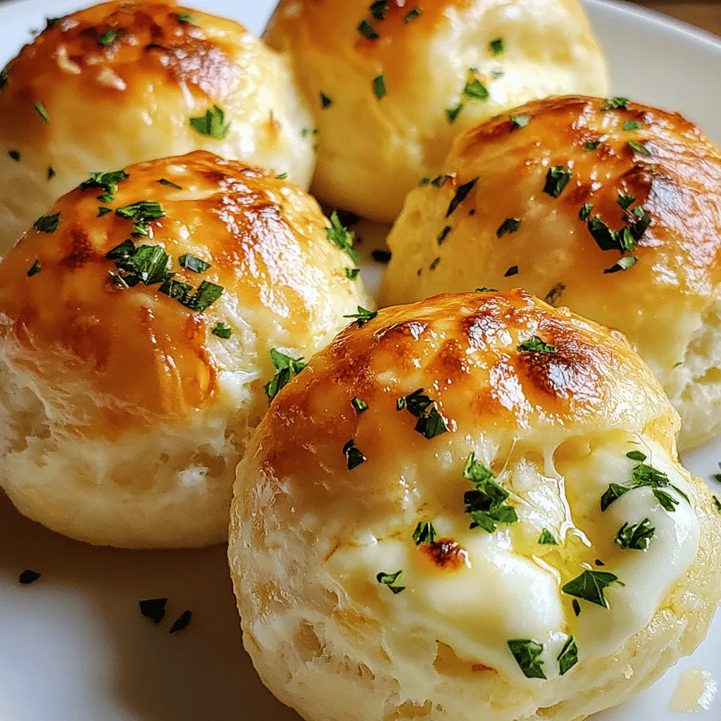 Irresistible Pillsbury Biscuit Garlic Butter Cheese Bombs Recipe: A Cheesy Delight for Every Occasion