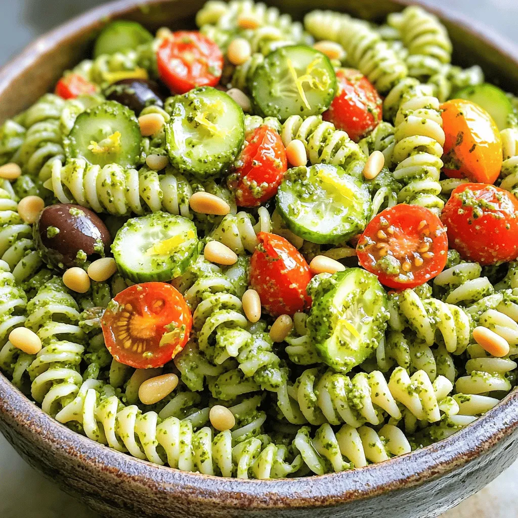 Pesto Pasta Salad Fresh and Flavorful Recipe