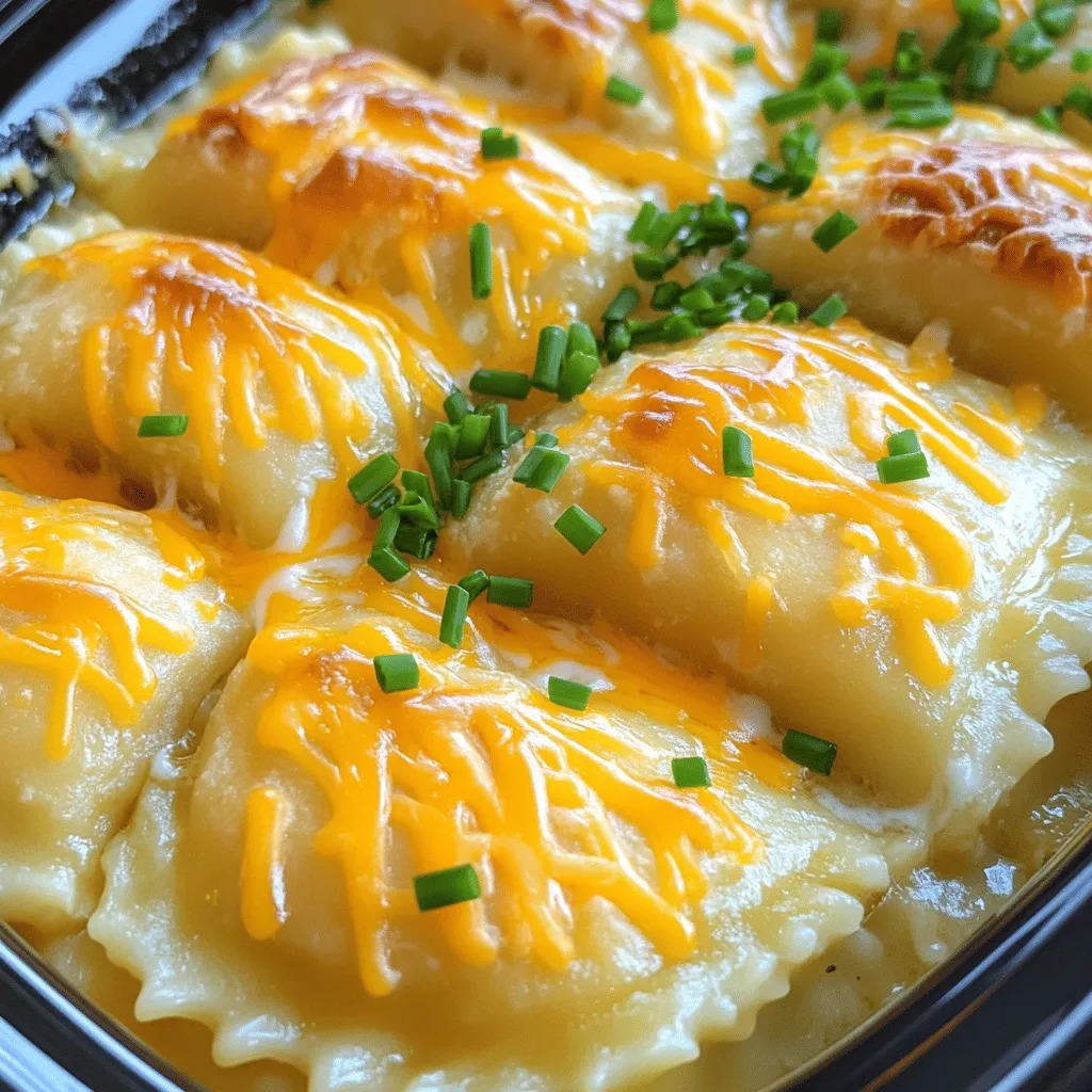 Crockpot Pierogi Casserole Simple and Flavorful Meal
