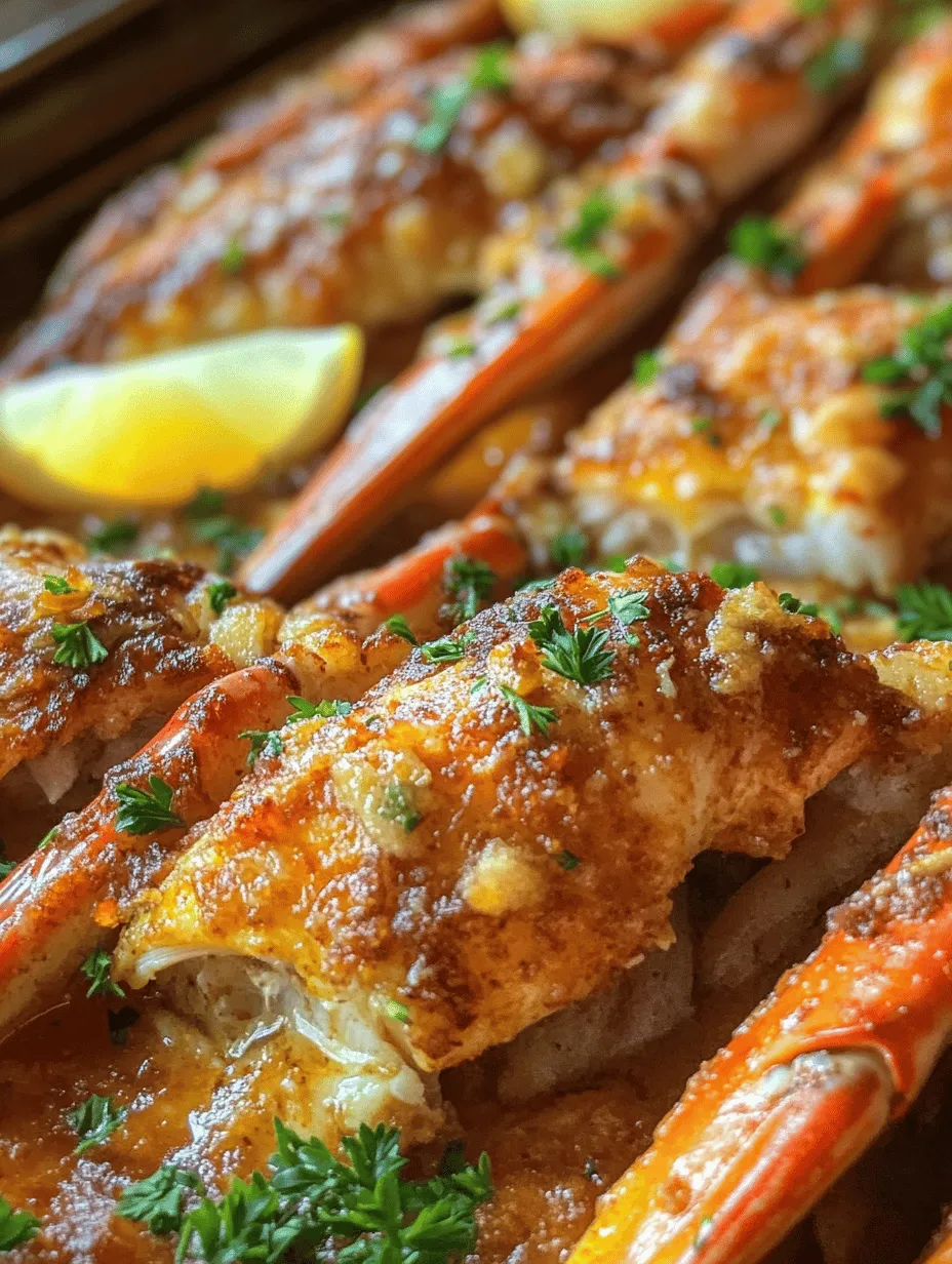 Baked Crab Legs In Butter Sauce Recipe