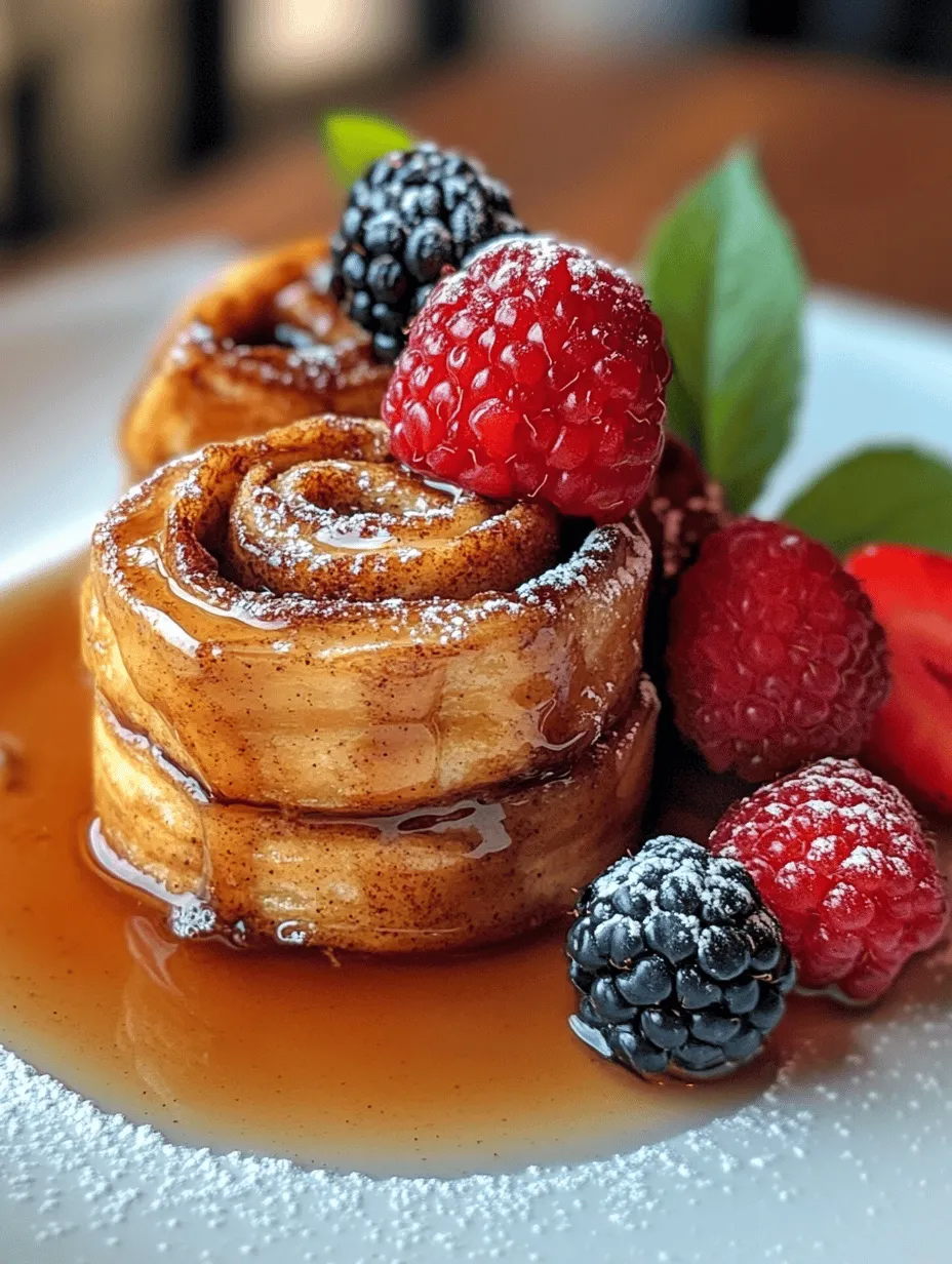 Cinnamon Roll French Toast Rolls: A Delicious Fusion of Flavors