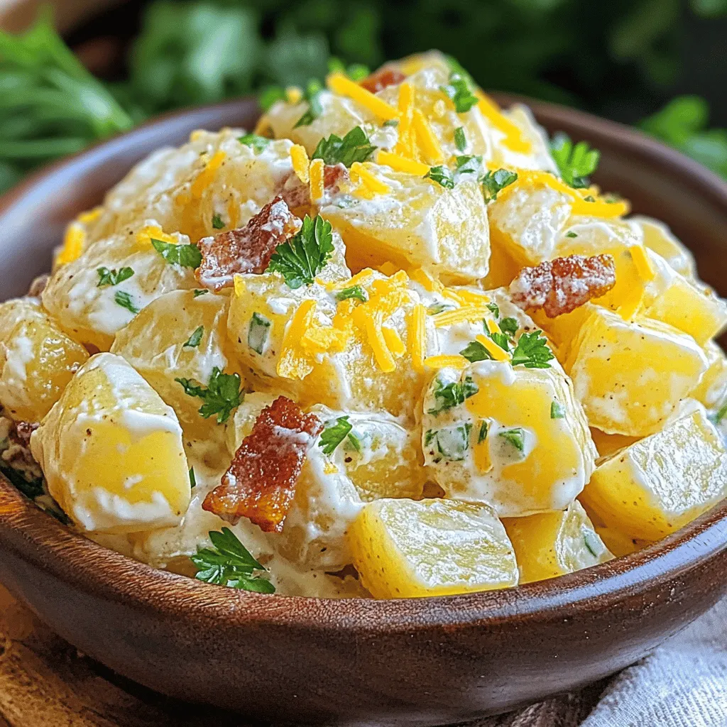 Creamy Ranch Potato Salad Delight