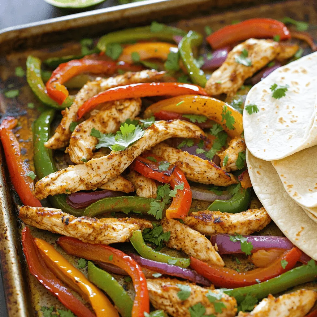 Savory Sheet Pan Chicken Fajitas Easy One-Pan Meal