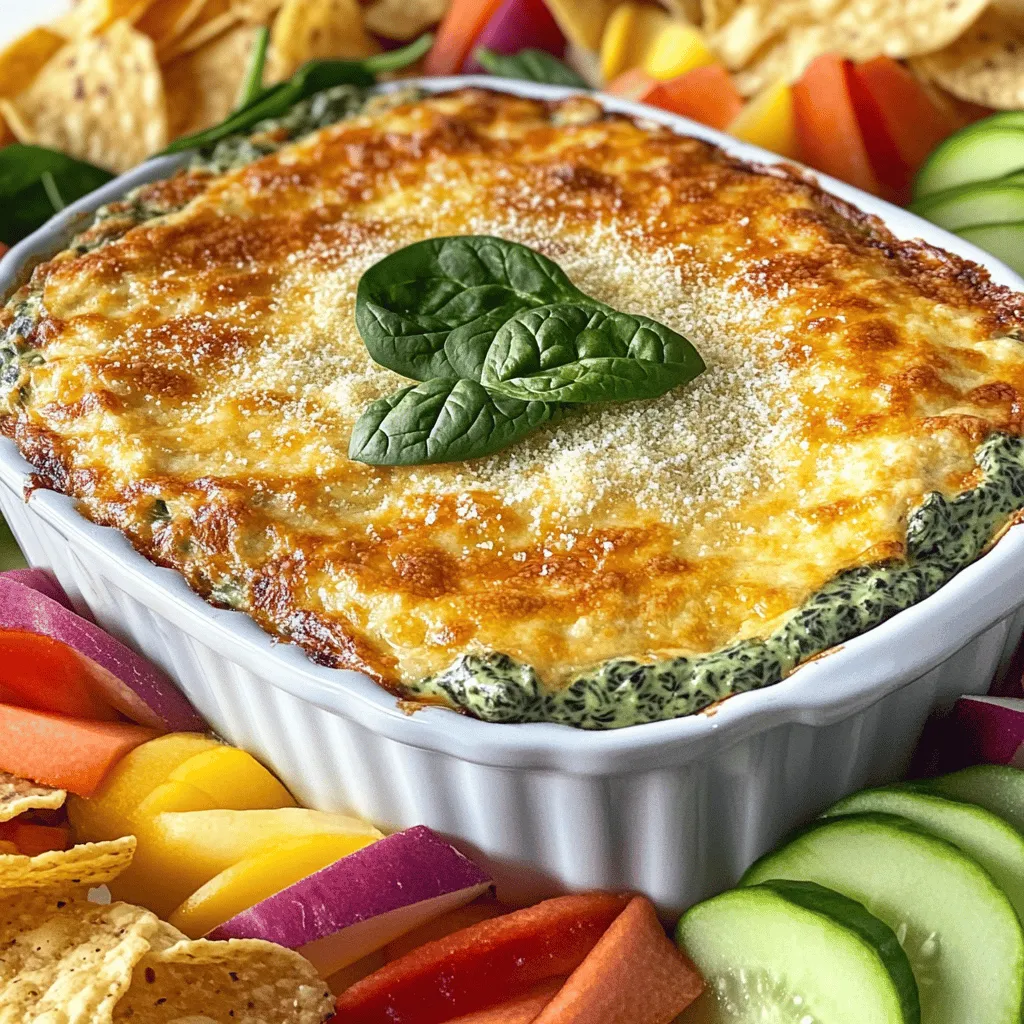Easy Spinach Dip Perfect for Gatherings and Parties