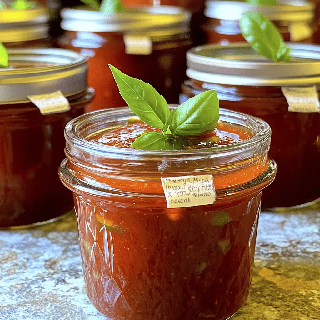 Spicy Tomato Jam Recipe: A Unique Twist on Tradition