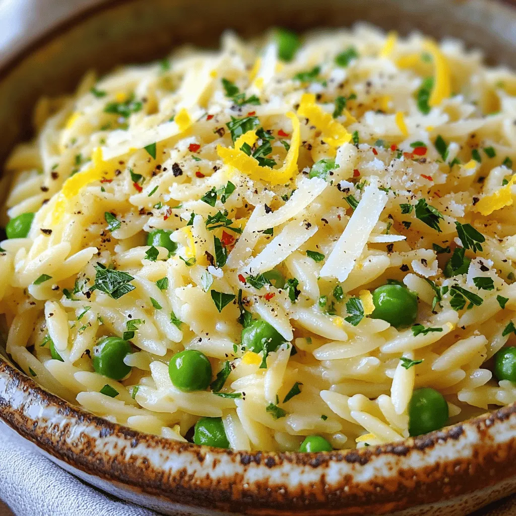 Indulge in Flavor: Garlic Parmesan Orzo Delight Recipe