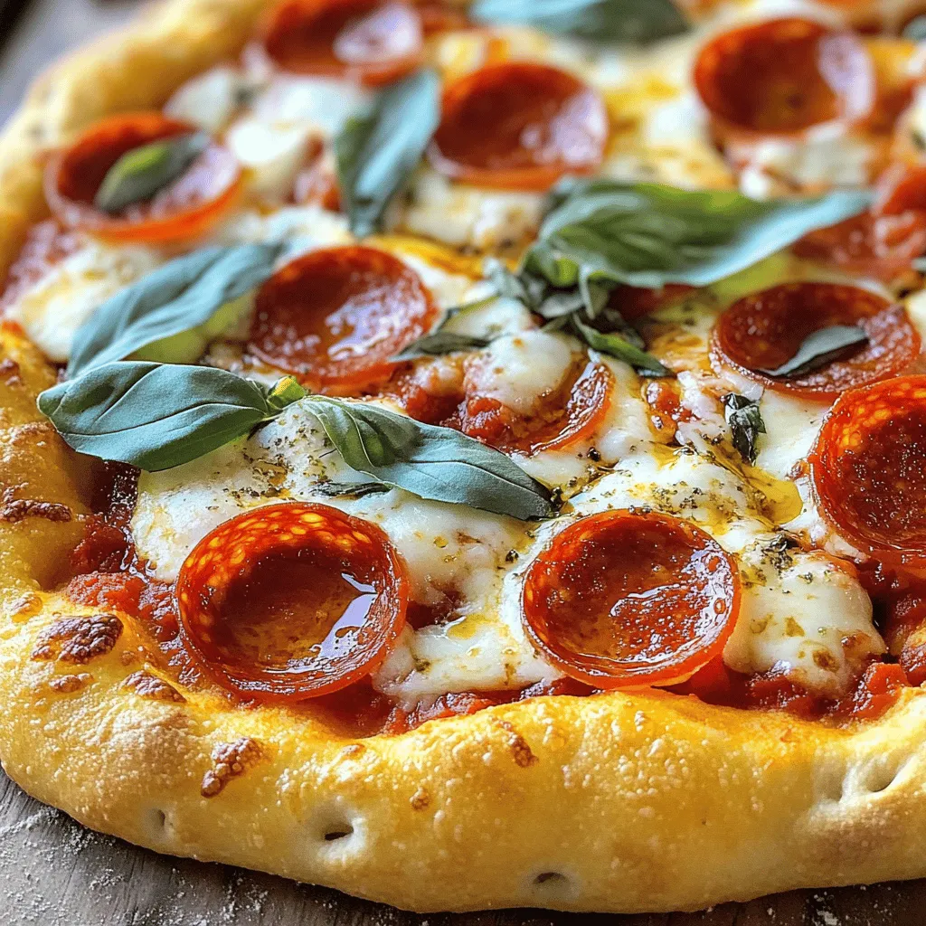 Focaccia Pepperoni Pizza Flavorful and Easy Recipe