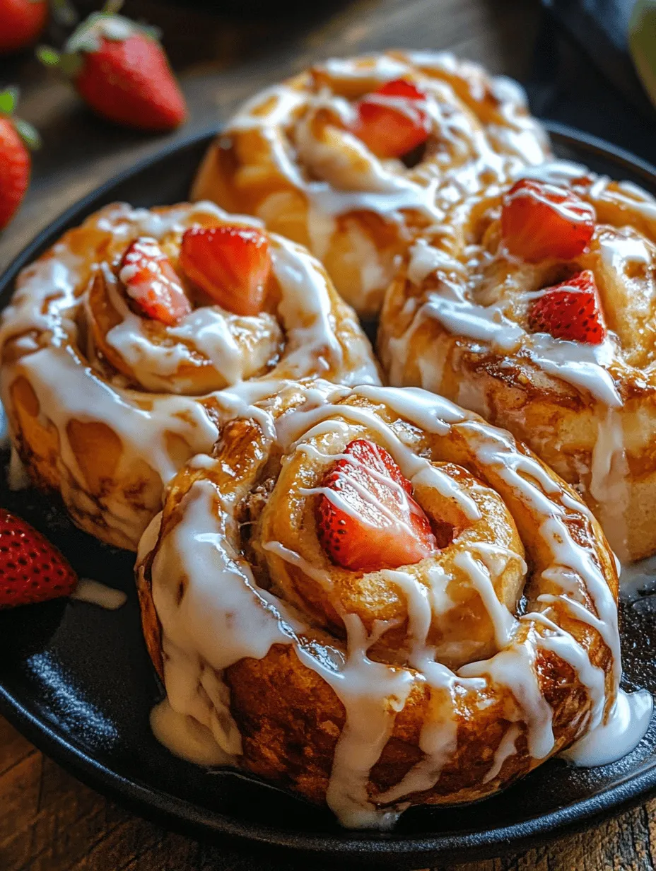 Strawberry Cheesecake Sweet Rolls Recipe: A Delicious Treat for Any Occasion