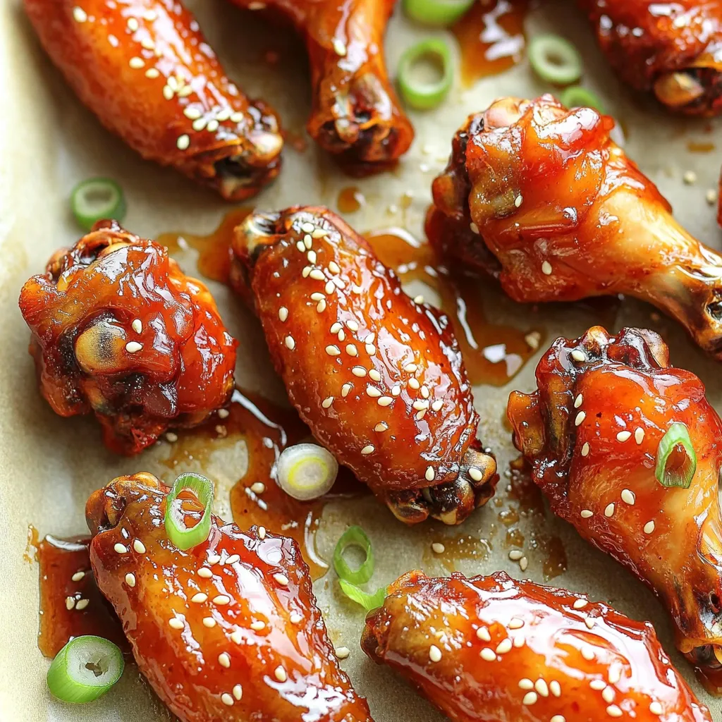 Spicy Sriracha Honey Wings Irresistible Flavor Punch