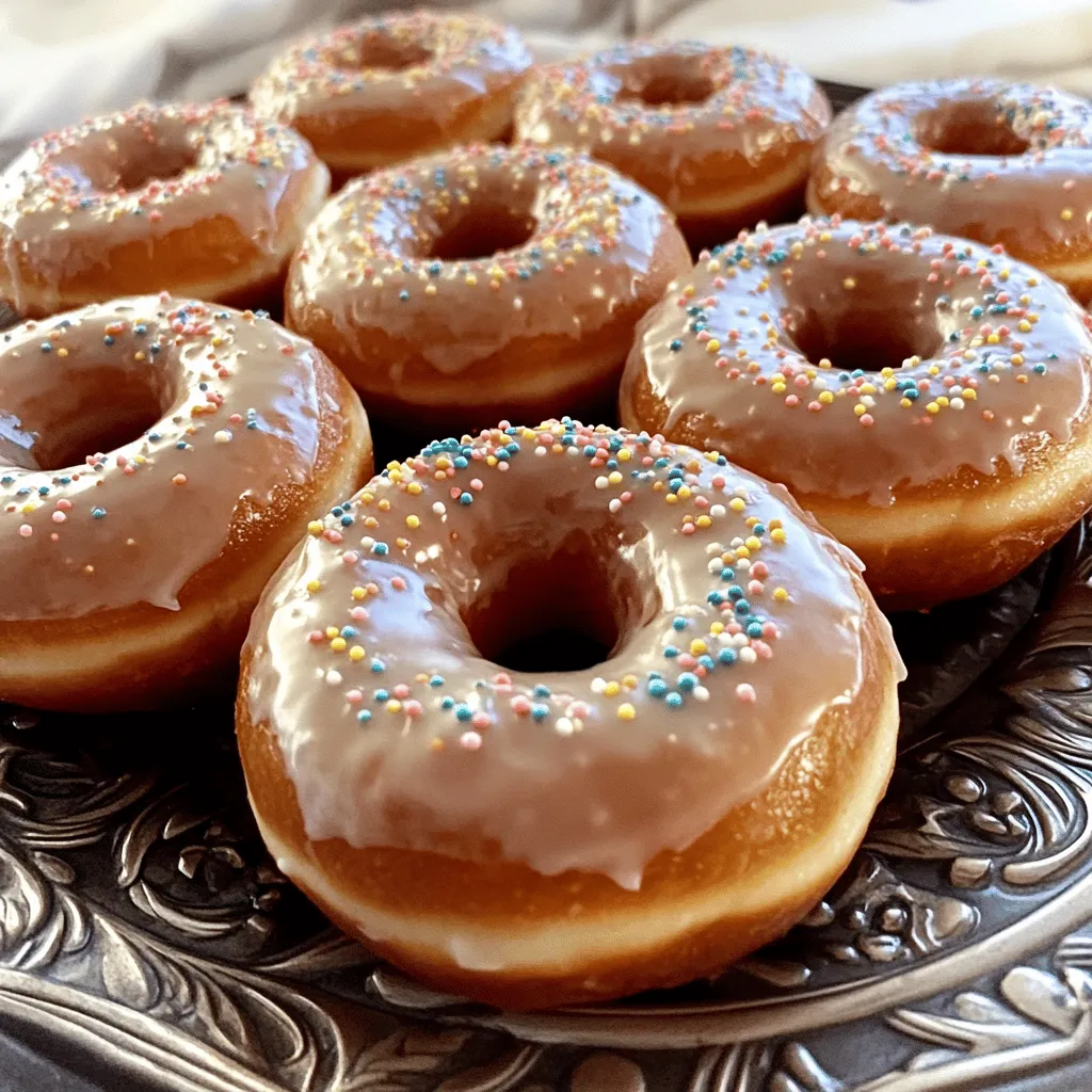 To make Krispy Kreme Original Glazed Doughnuts, you need simple ingredients. Here’s what you will need: