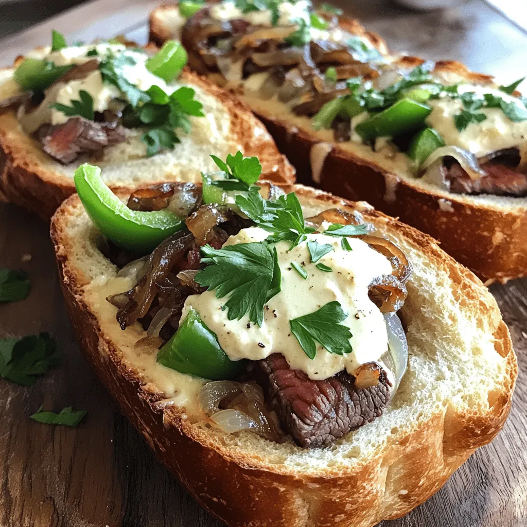 BEST RECIPE For Philly Cheesesteak Cheesy Bread Meal