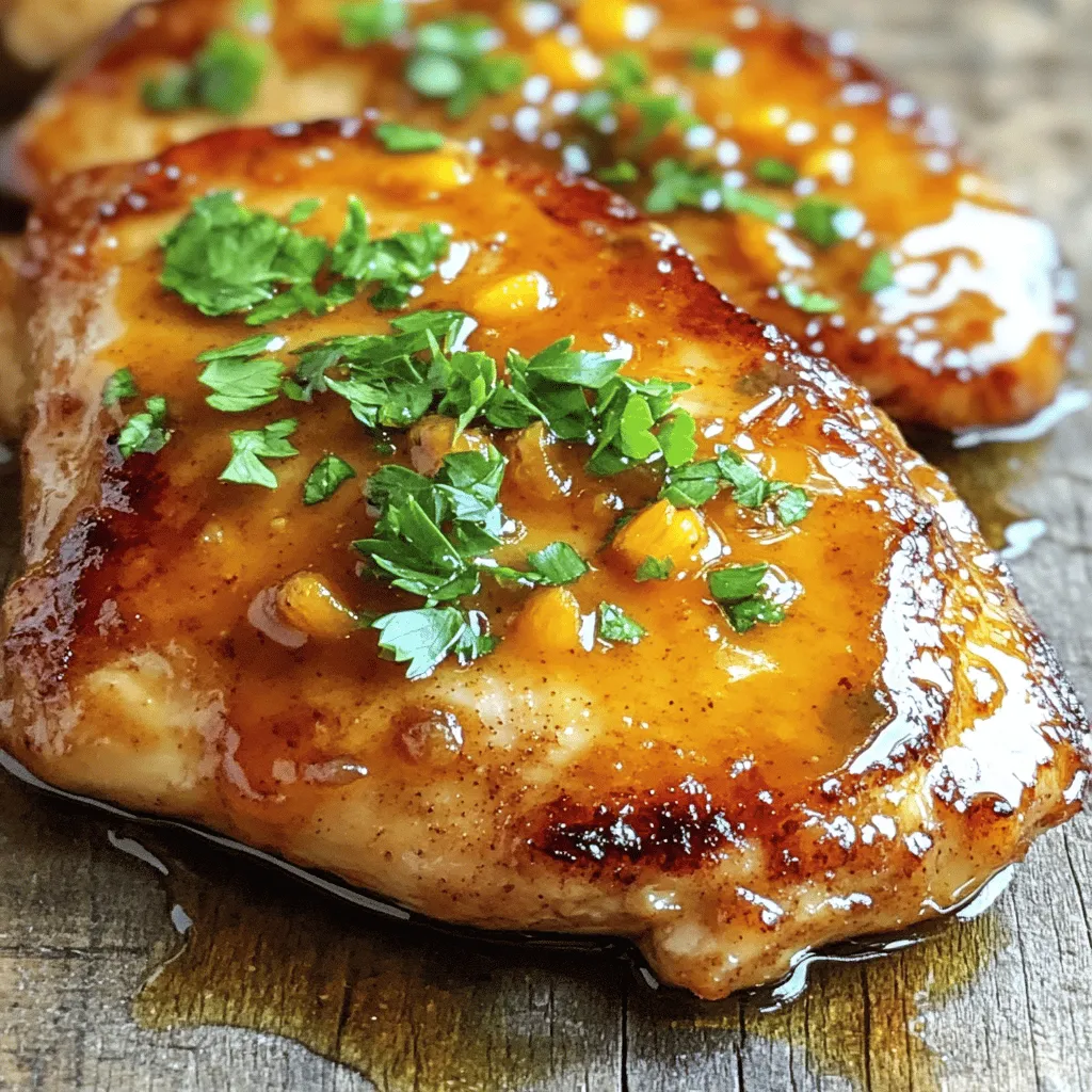 Apricot-Glazed Chicken Delight: A Flavorful Journey