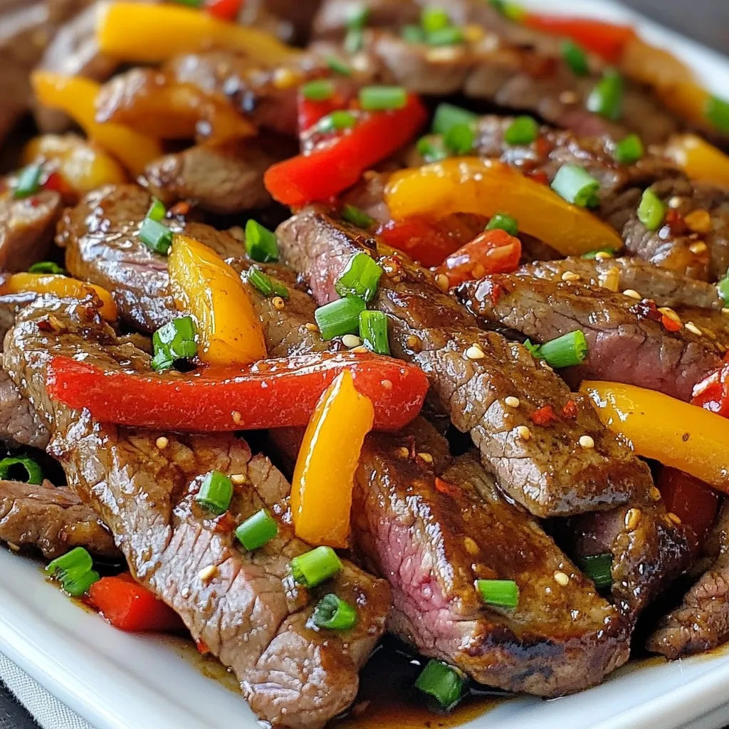 Minute Firecracker Beef Flavorful Stir-Fry Recipe