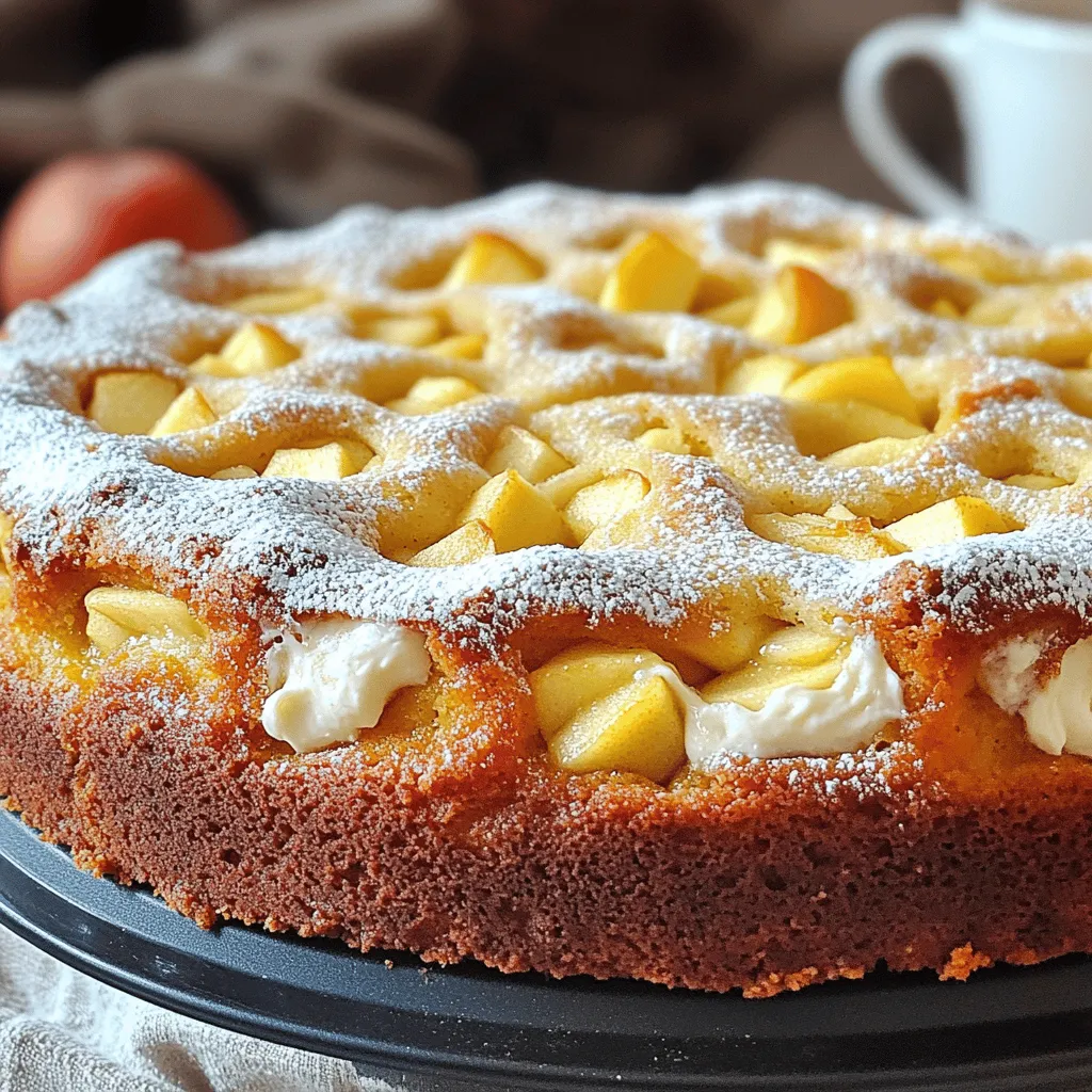 To create the delicious apple coffee cake, you’ll need the following ingredients: