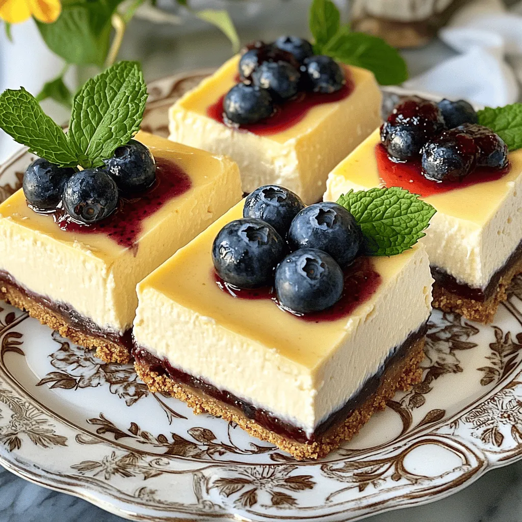 Philadelphia Cheesecake Bars Easy Creamy Dessert Recipe