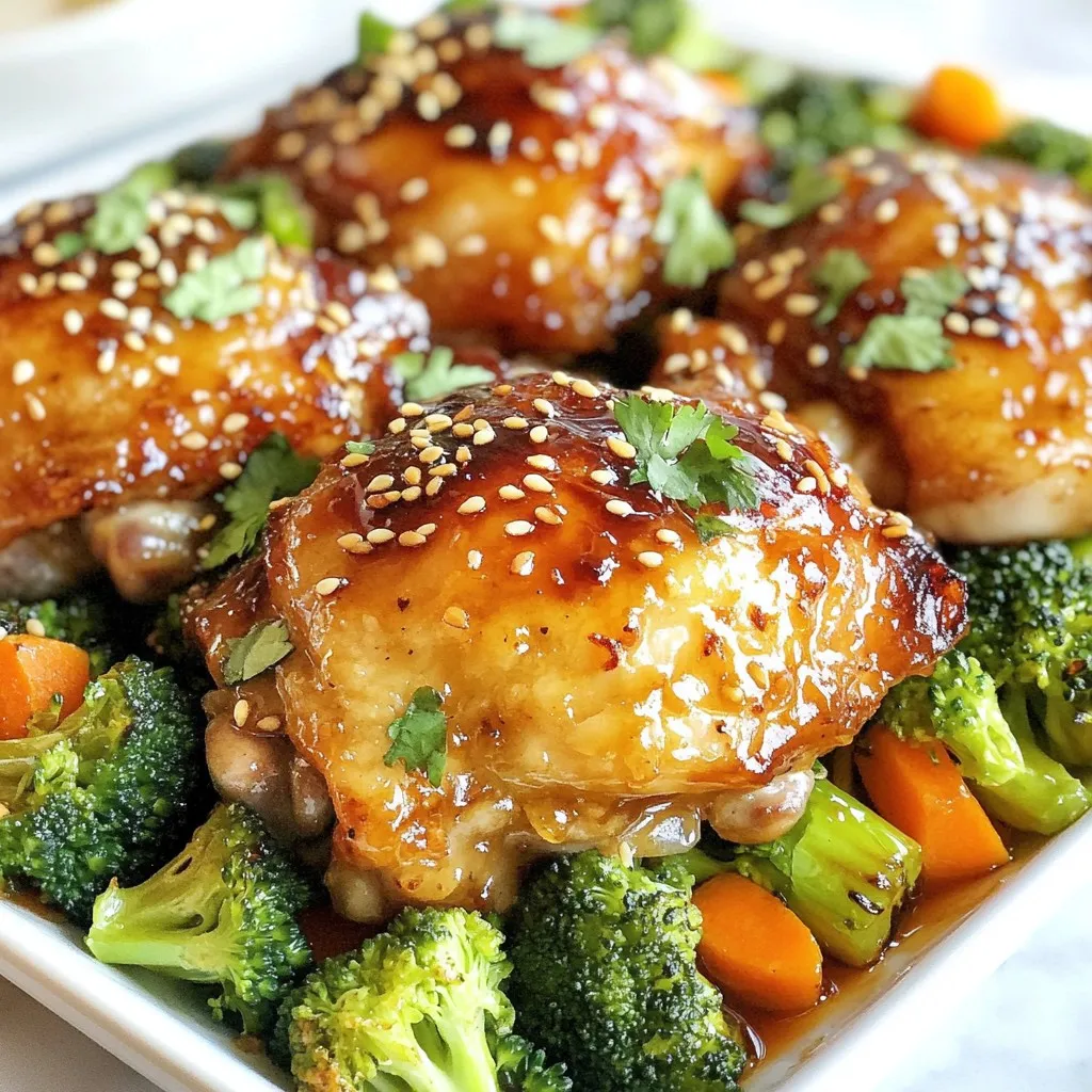 One Pan Honey Garlic Chicken Easy and Flavorful Meal
